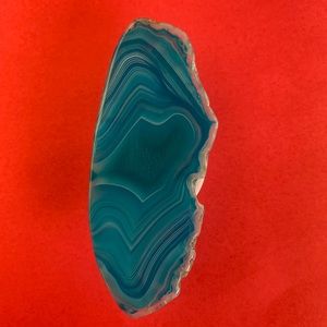 Agate stone phone stand handmade